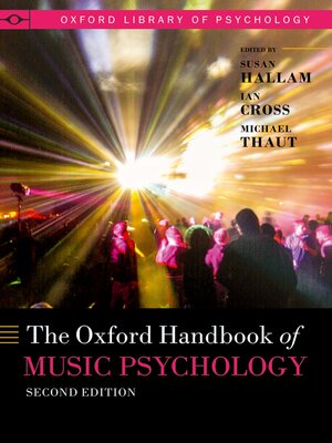 cover image of The Oxford Handbook of Music Psychology